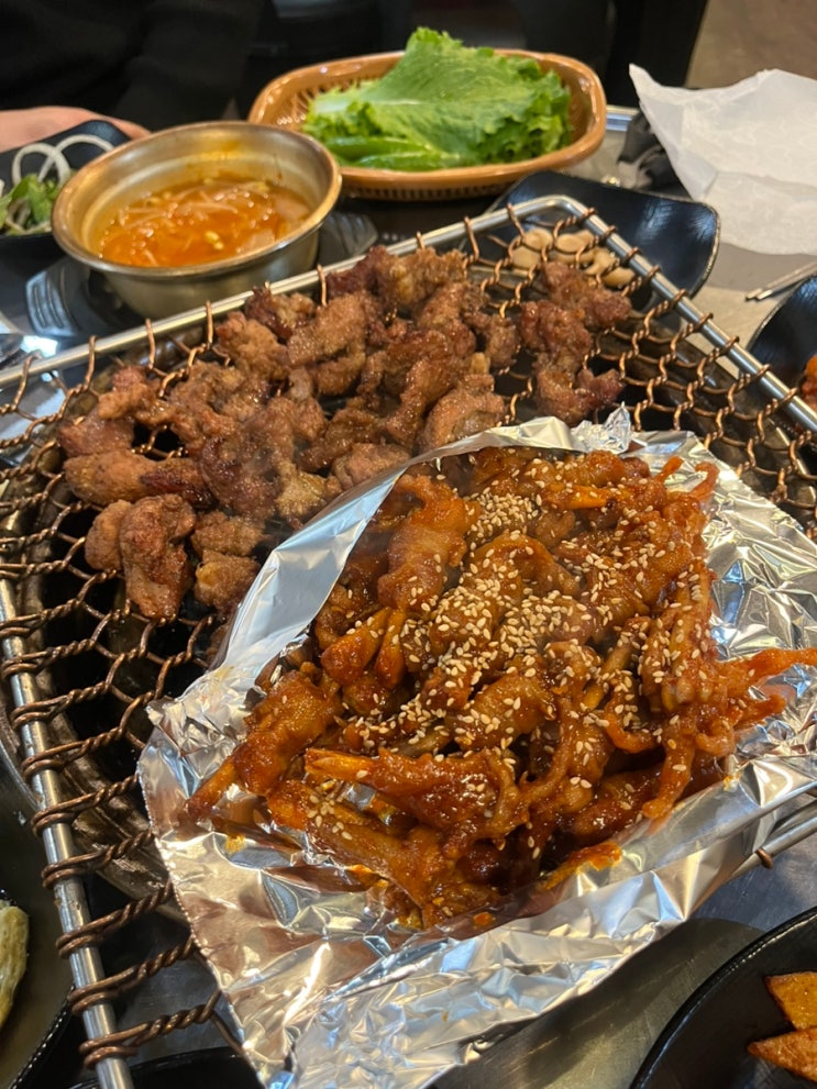  광주 화정동 먹자골목 오돌뼈 닭발 맛집 '바람난 오돌뼈'