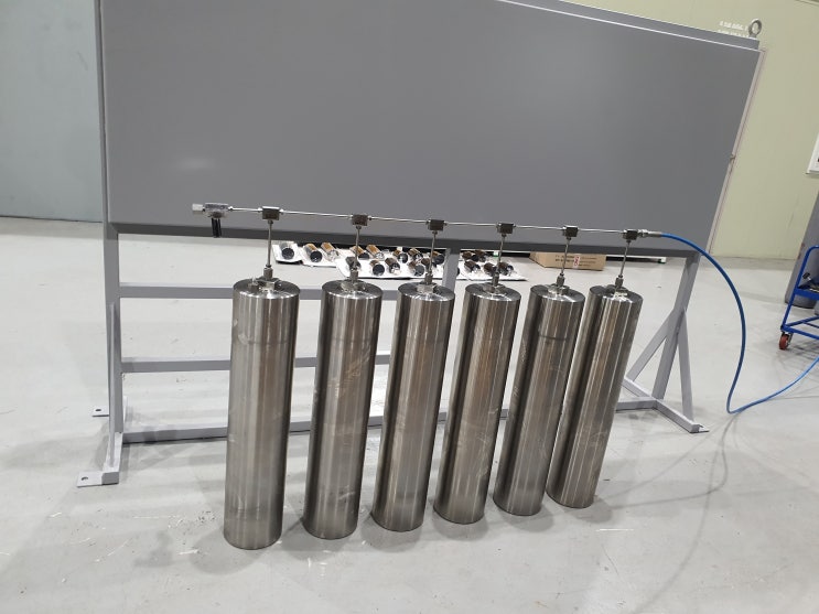 1,200bar Gas Receiver (고압가스 리시버 탱크)