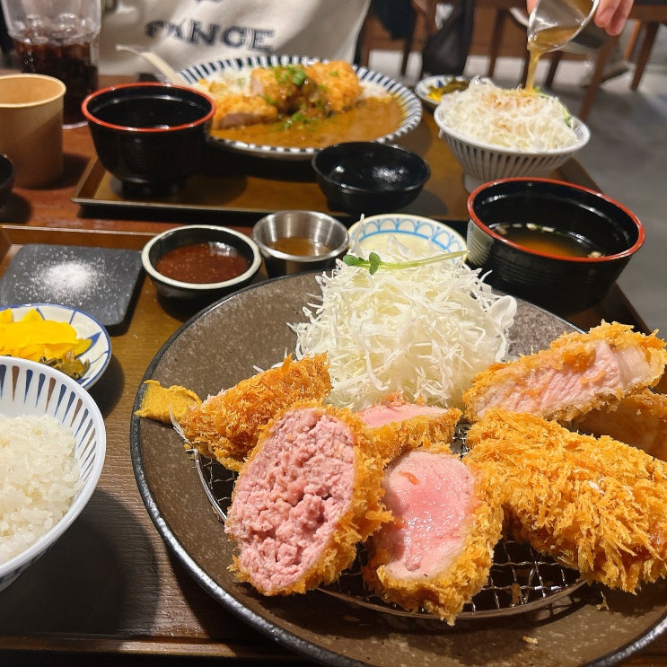  광주 보이저진월 맛집 크레이지카츠 모둠정식 카레라이스