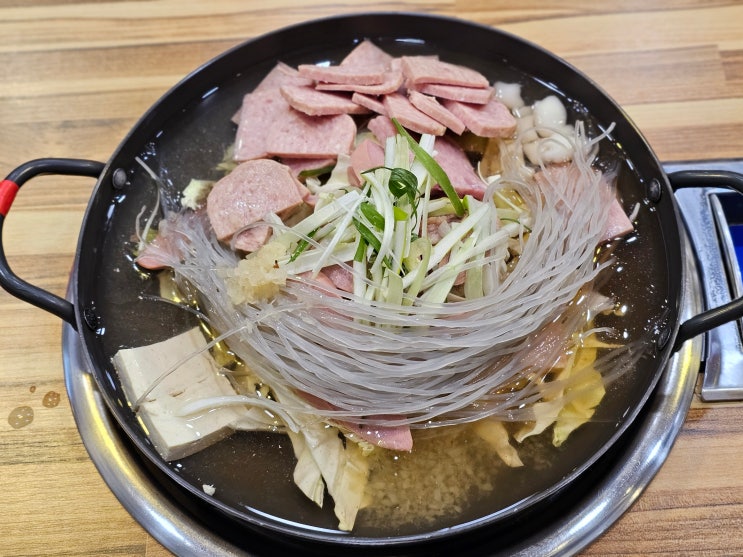  부천상동맛집부대찌개 맛집 인정! 김뚜껑부대찌개 세트메뉴 먹고 온 후기