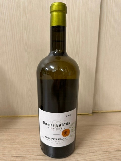 [쇼비뇽 블랑] Thomas Barton Réserve Graves Blanc 2019 :: 상큼한 매력이 돋보이는 와인!