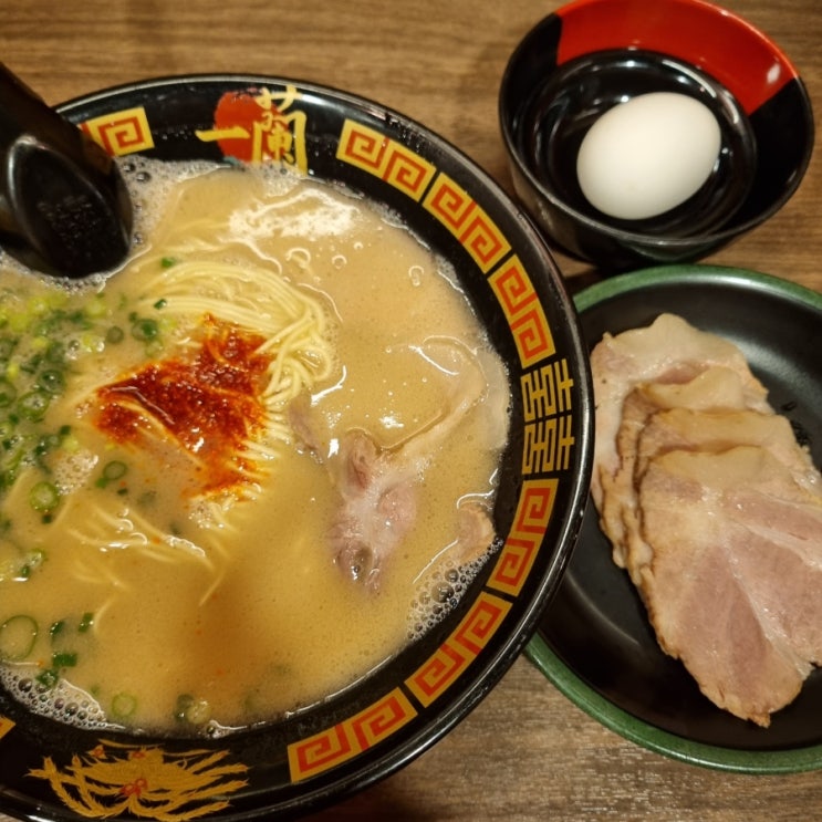  일본여행 필수 맛집 이치란라멘 후쿠오카 하카타점