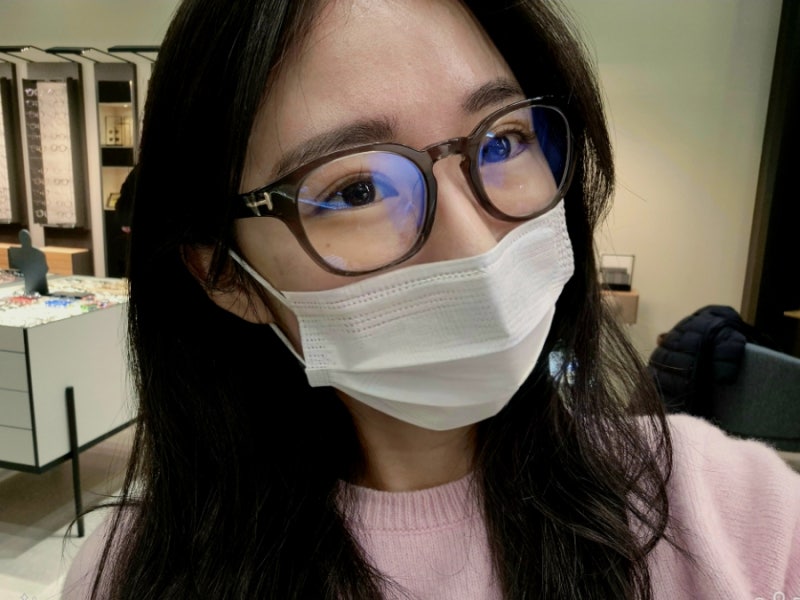 이청아 톰포드 안경 실물영접 후기 TF6000