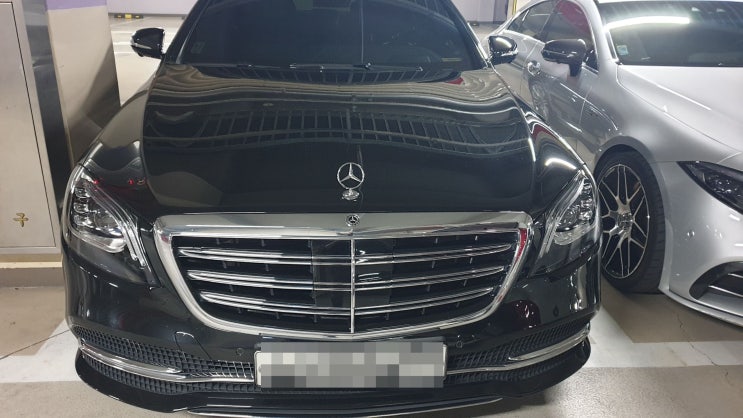  벤츠 S450 배터리 용량과 부산 W222 밧데리 교체