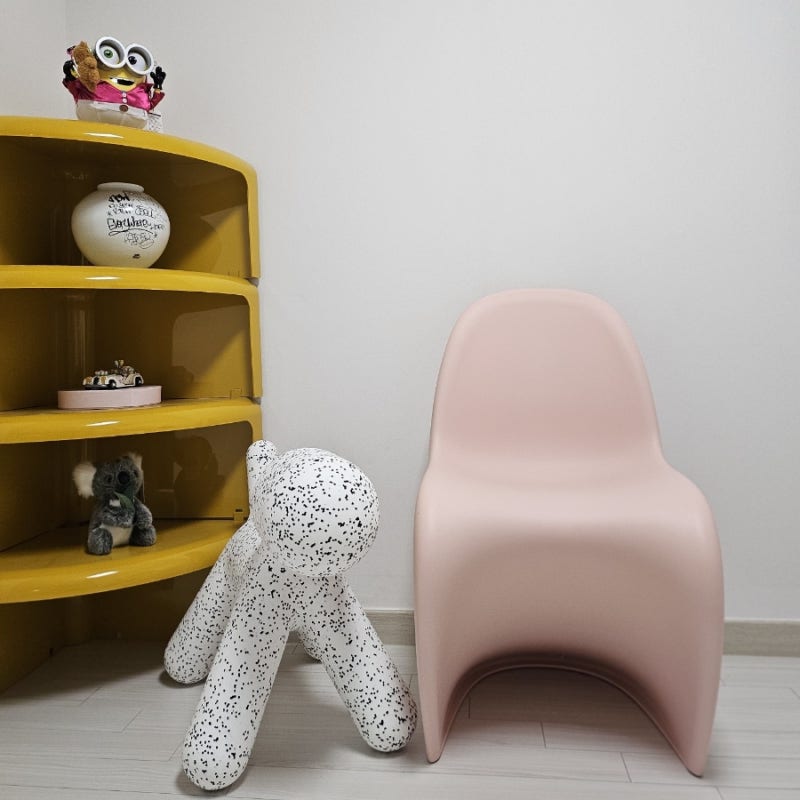 [효니네집] Vitra 비트라 팬톤체어 페일핑크 후기