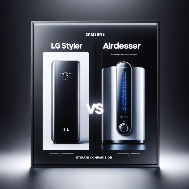 LG 오브제 컬렉션 스타일러 VS 삼성 에어드레서 : 의류관리기 비교