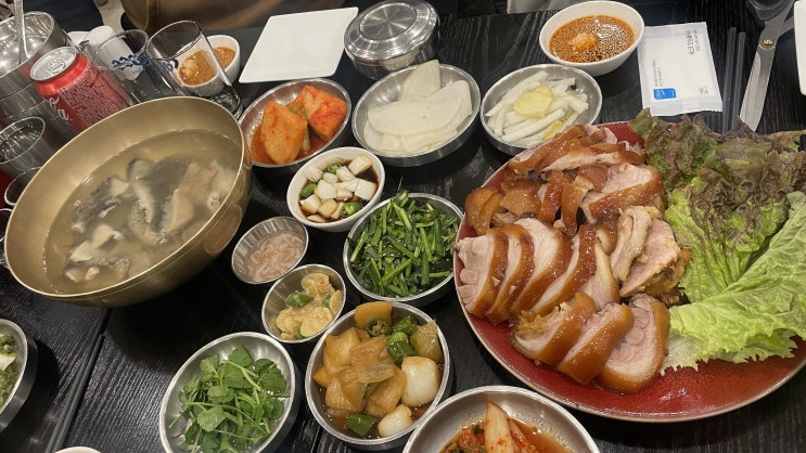  [맛집] 윤밀원 분당 정자 족발 평양냉면 양곰탕 양무침 맛집 완전 강추 형돈내먹