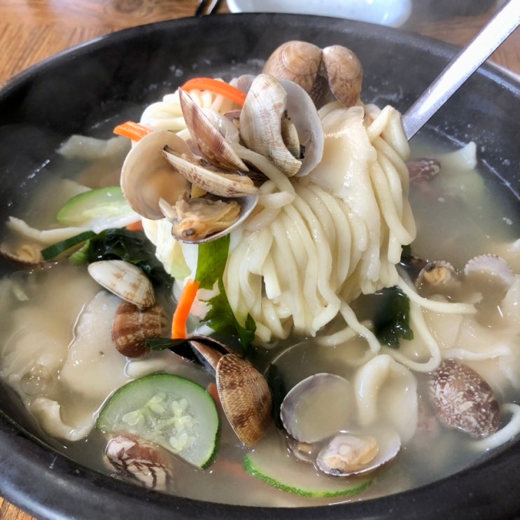  소래포구 칼국수 참소래칼국수 보리밥 주는 맛집