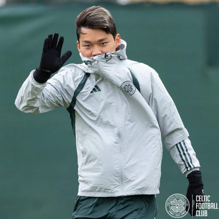 <b>셀틱</b>FC, 오현규. <b>양현준</b> 응원