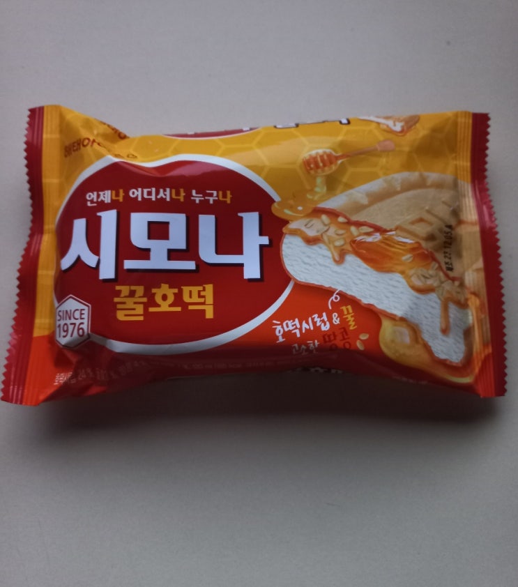 해태 시모나 꿀호떡 아이스크림 리뷰