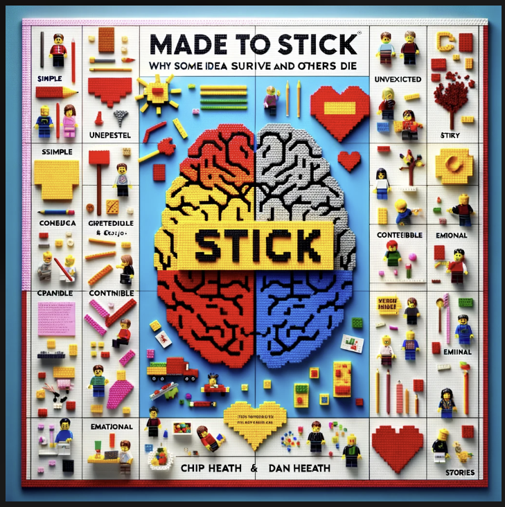  스틱!1초 만에 착 달라붙는 메시지, 그 안에 숨은 6가지 법칙 "Made to Stick: Why Some Ideas Survive and Others Die"