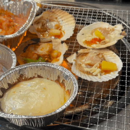  광안리 근처 조개구이집 추천 <삼바리 광안점> 직화로 직접 구워주는 가성비 맛집