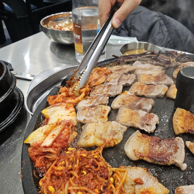  인천 가정역 삼겹살 맛집 '제주상회' 리뷰
