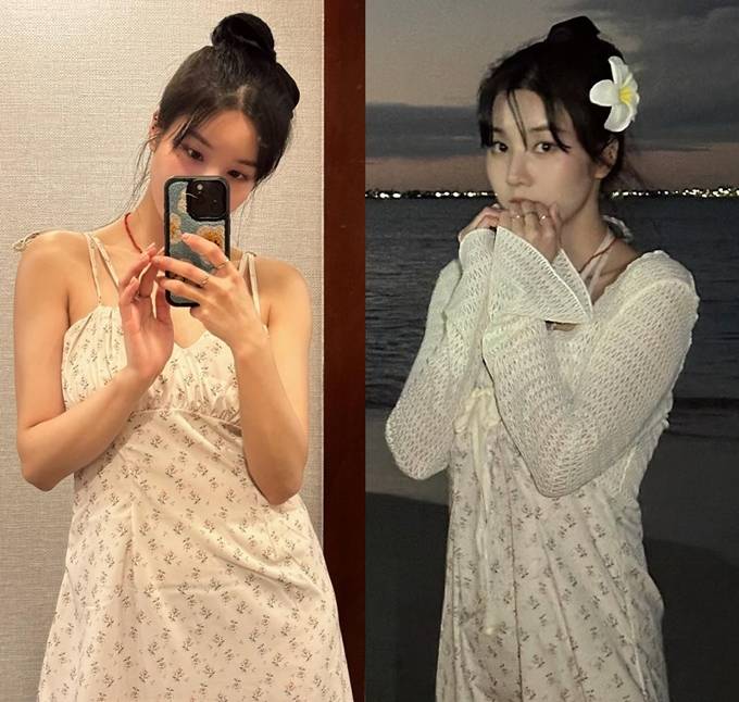 '워터밤 여신' 권은비, 숨길 수 없는 글래머...하와이로 겨울 탈출 '워터밤 여신' 권은비, 숨길 수 없는 글래머...하와이로 겨울 탈출