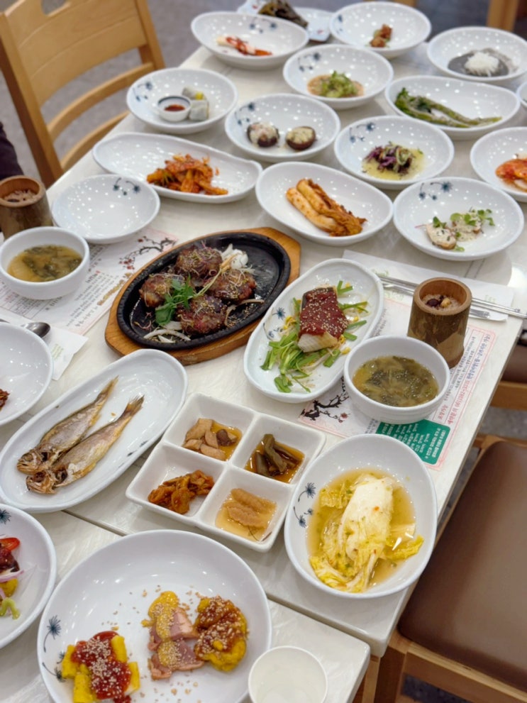 담양떡갈비맛집 죽녹원 대통밥 한정식 금수한방숯불가든