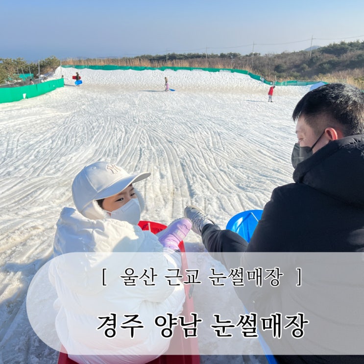  양남 눈썰매장 경주 아이랑 가볼만한 곳 빙어체험 깡통열차 제설시간 참고