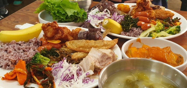  제주도민 맛집 1만원 한식 뷔페 한양동식당