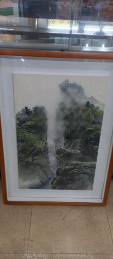  "古傳美 멋진 산세와 어우러진 그림 멋집니다!! 언능 들여가세요" 동양화그림 판매 / 반려동물해외출국대행