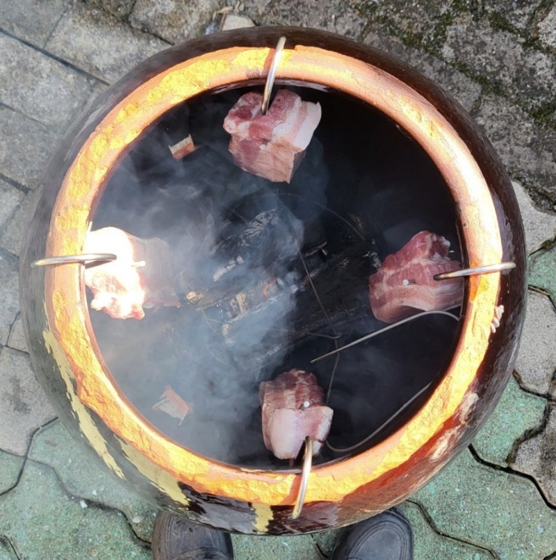 항아리 훈제구이 만드는법