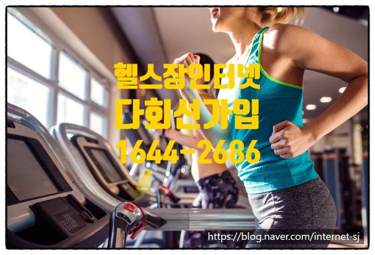  LG SK KT 헬스장 인터넷TV 교체 안내