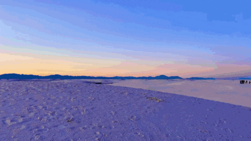  [New Mexico] 뉴멕시코 화이트 샌즈 국립공원에서 보는 예쁜 노을, 강아지랑 함께 가기 좋은 White Sand National Park