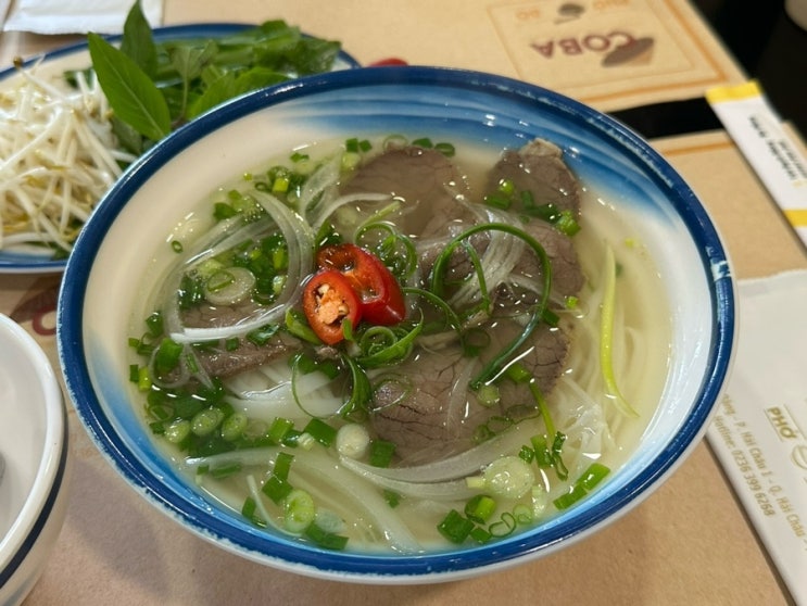  다낭도깨비에서 유명한 쌀국수맛집 코바 Coba Pho