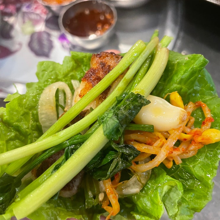  남악 목구멍 ・ 미나리삼겹살 맛집 고기집 추천