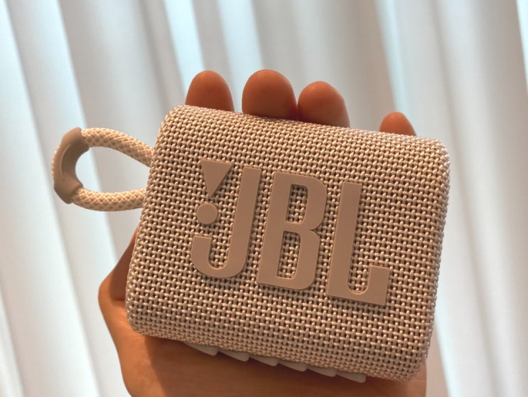  가성비 블루투스 휴대용 스피커 내돈내산 JBL GO3 스피커 찐사용 후기