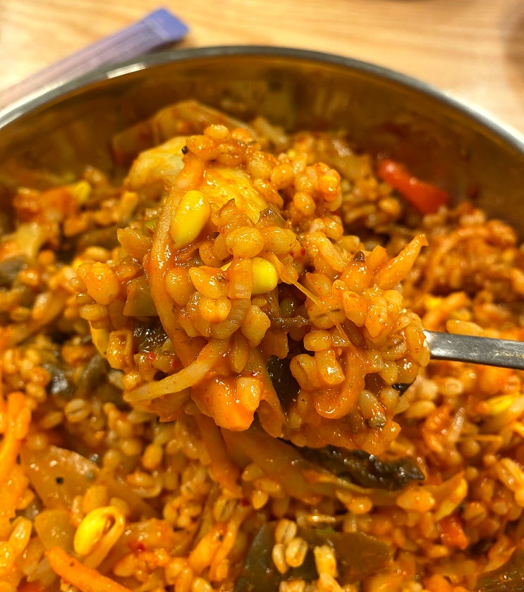  보리밥으로 비벼 먹는 비빔밥 한상, 동대문 종로5가 맛집 삼포 솔직후기