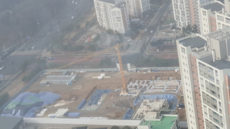  원흥중학교(가칭 삼송1중)진행현황과 공사진척도 현장사진첨부