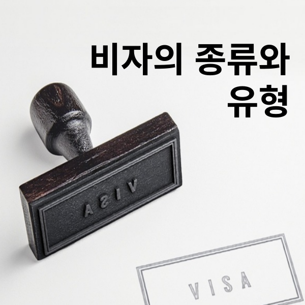  비자의 종류와 유형