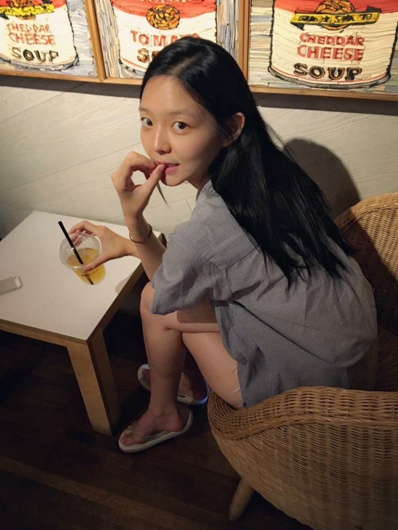 하트형 얼굴 이솜 헤어스타일 별 이미지 모음.