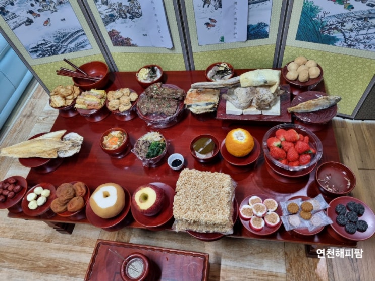  설날 명절 일상 연천호랑이배꼽마을 작은 파크골프장