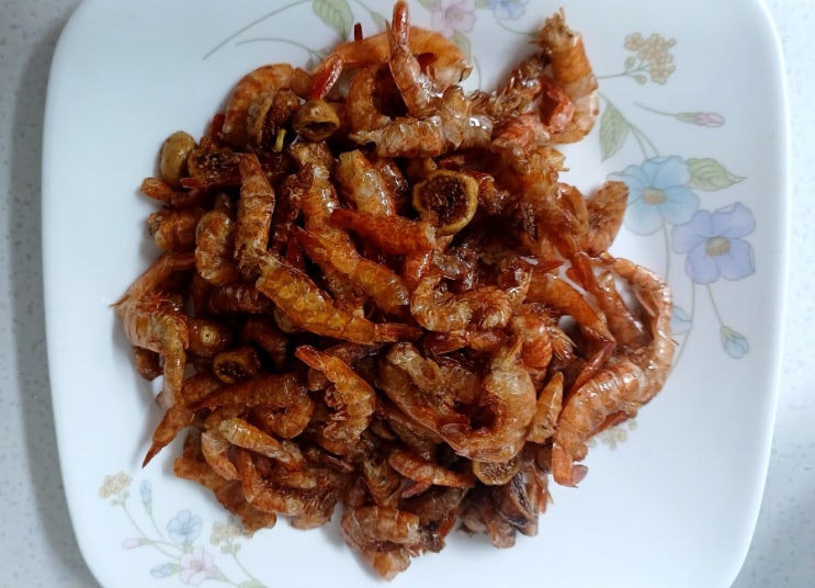 밑반찬요리 [무화과건새우볶음]