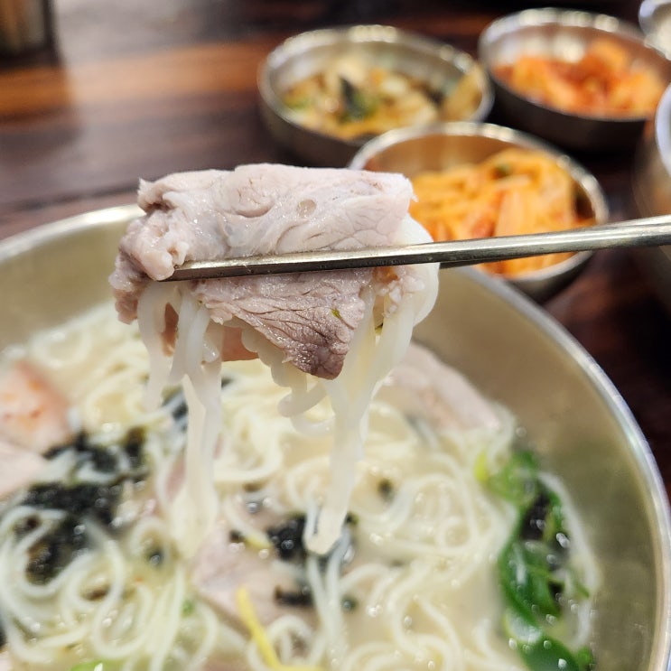  제주시 고기국수 맛집 '먹돌' - 이영자 추천 새로운 고기국수 강자 #내돈내산
