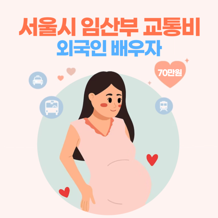외국인 배우자 서울시 임산부 교통비 지원금 받기 (온라인 오프라인) 외국인 배우자 서울시 임산부 교통비 지원금 받기 (온라인 오프라인)