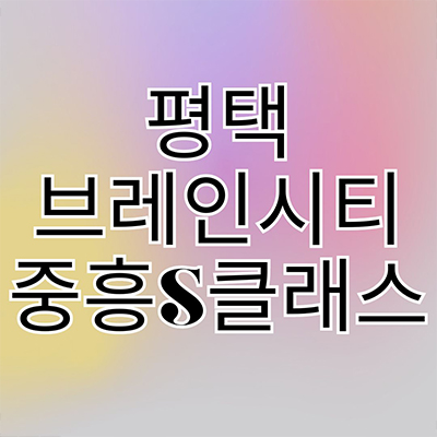  평택 브레인시티 중흥 S클래스 대단지 신축아파트 장안동 미분양 줍줍 잔여세대 분양가 모델하우스