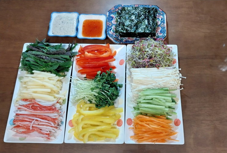  훈제오리 월남쌈 칼로리 낮게 먹는 꿀팁