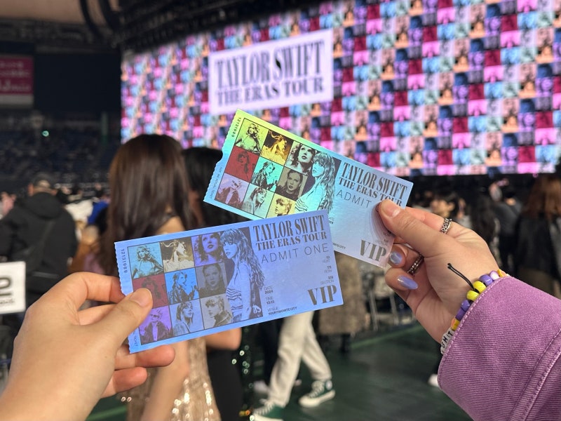 테일러스위프트 도쿄돔 콘서트, THE ERAS TOUR 플로어 VIP2 1열 후기