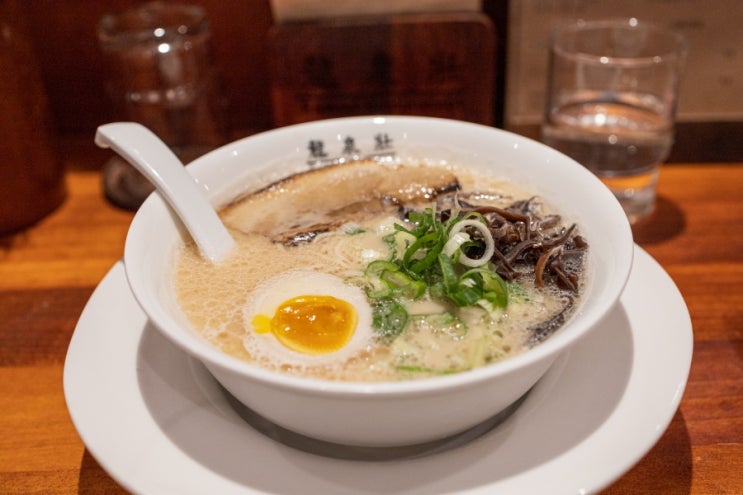  [부산 광안리 맛집] 다진마늘과 함께 즐기는 맛있는 돈코츠라멘, <류센소 광안직영점>