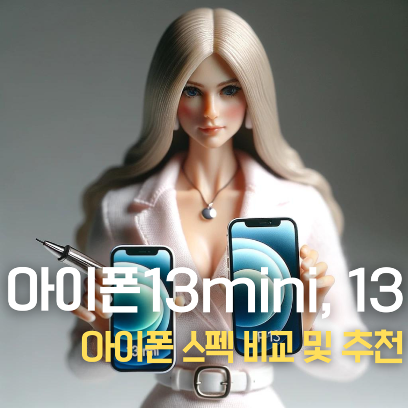 아이폰 13 mini 미니 vs 아이폰 13 스펙 비교 나에게 맞는모델은?