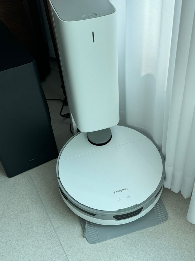 VR30T85514W 삼성 제트봇청정 스테이션 청소 실사용 후기