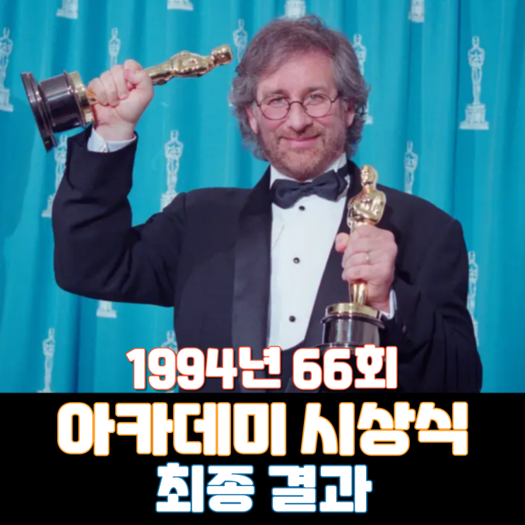  1994년 66회 아카데미 시상식 최종 결과