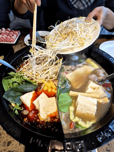  송도맛집 따룽훠궈-현지 느낌 물씬나는 고급 마라탕 샤브샤브 냠냠