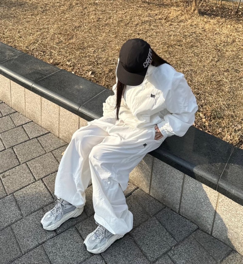 브라운브레스 윈드브레이커 바람막이 바지 셋업 착용 후기 남자 여자 봄자켓 트레이닝 세트 ....