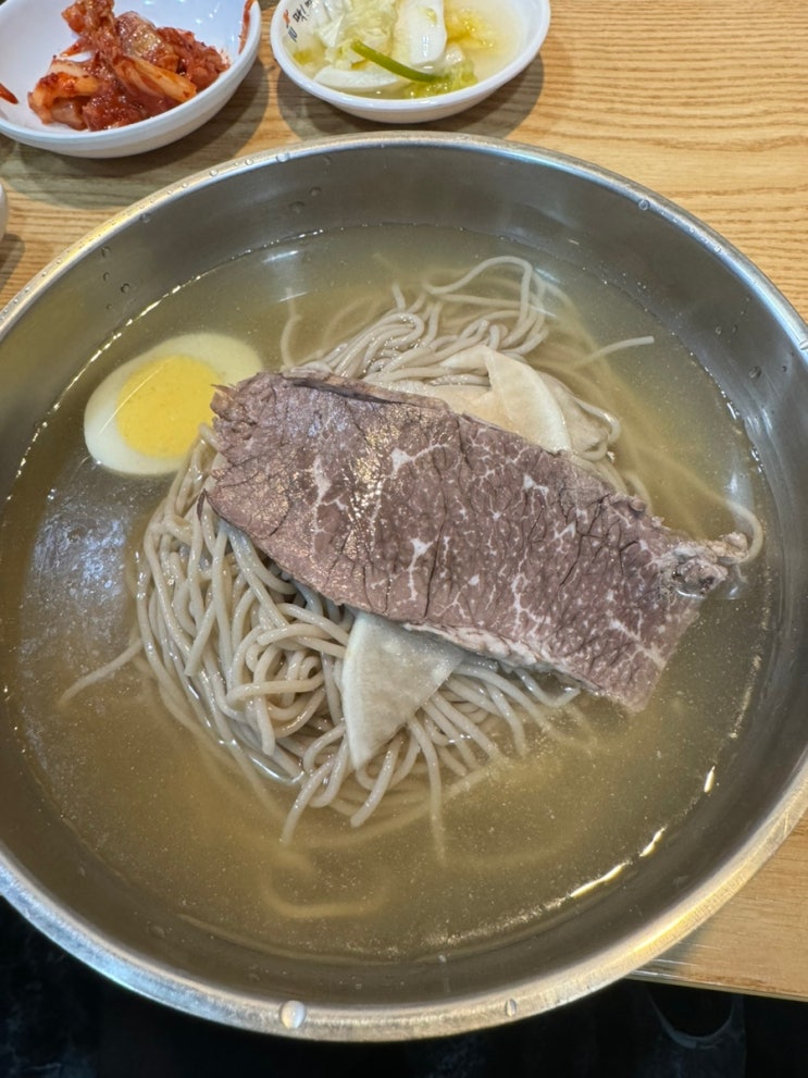  [평양관] 여의도 평양냉면 꽤 괜찮은곳 만두 탑티어 한우곰탕 맛있음