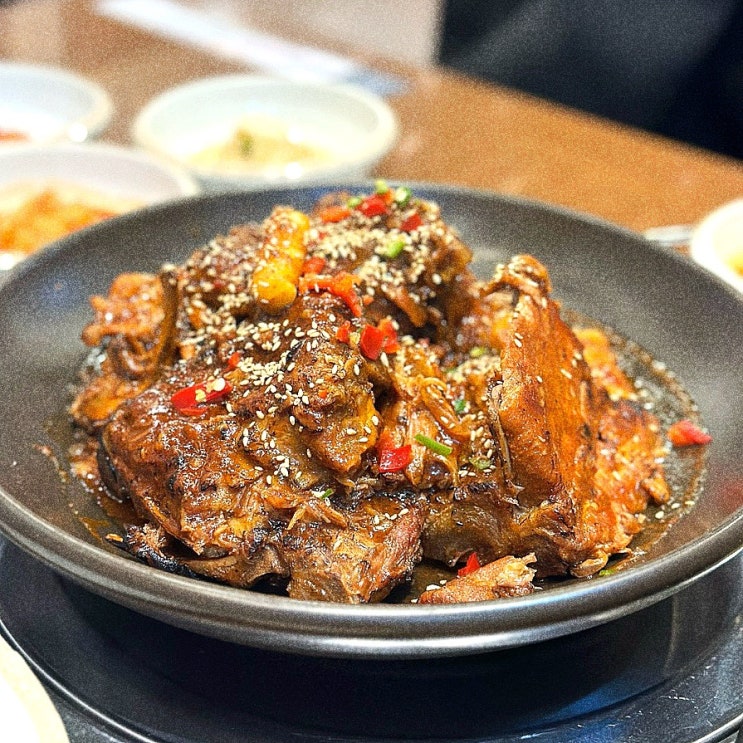  넘넘 맛있어서 뼈 추가 주문한 매취랑 서현점 등뼈직화구이 소자 리뷰.