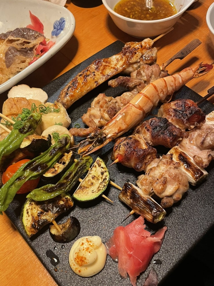  광교 이자카야 '키타야' 일본에서 먹는 꼬치구이 느낌!