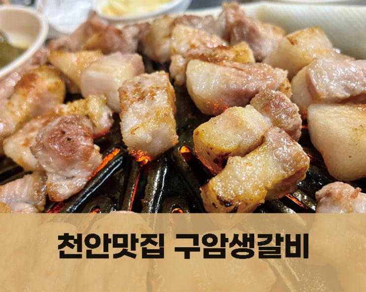  구암생갈비 겉바속촉 고기 끝판왕