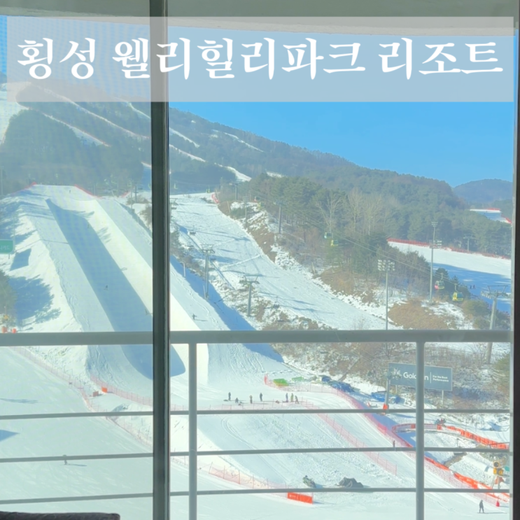  횡성 웰리힐리파크 리조트 스위트B 숙소 예약 이용후기